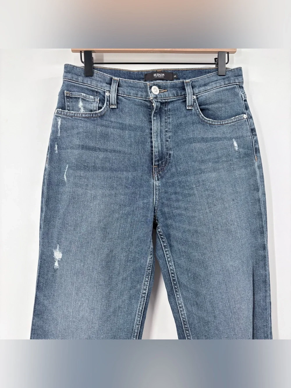 Hudson Jeans Remi High-Rise Straight Ankle Jeans